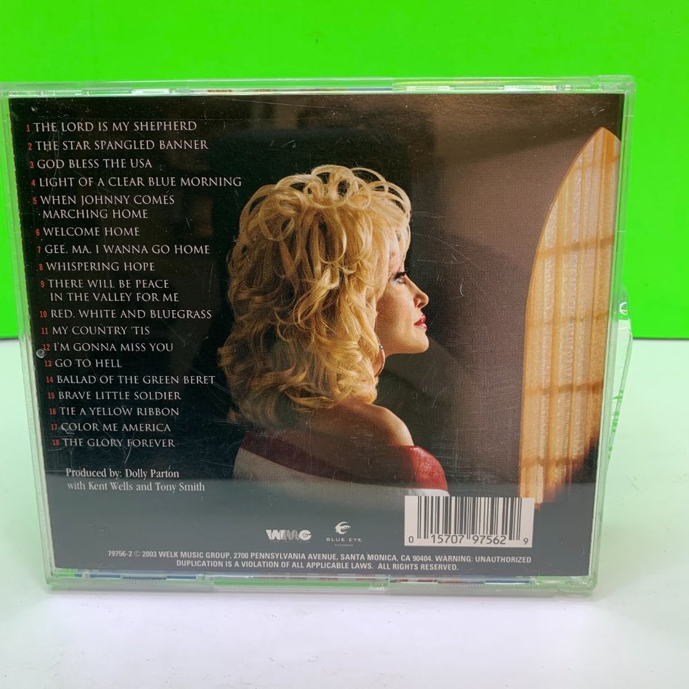 2003 Dolly Parton CD For God and Country. - Picture 2 of 3